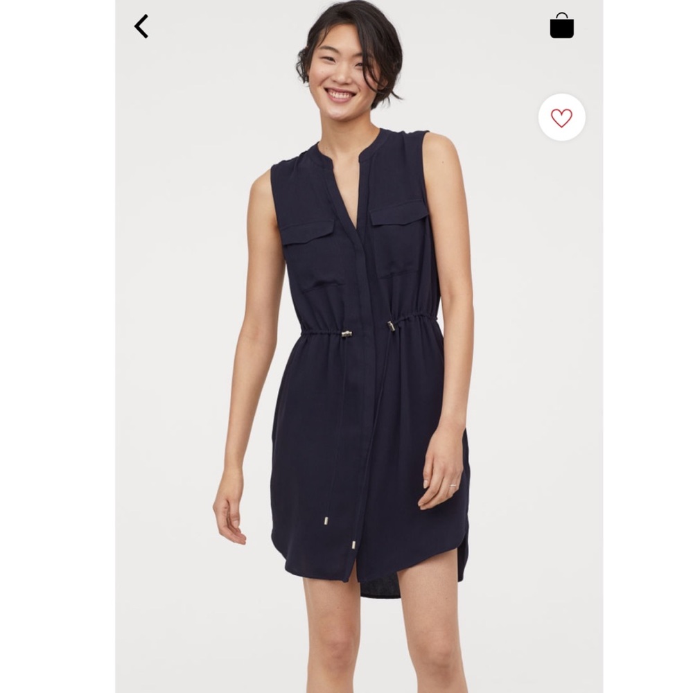 H&M Dress with drawstring